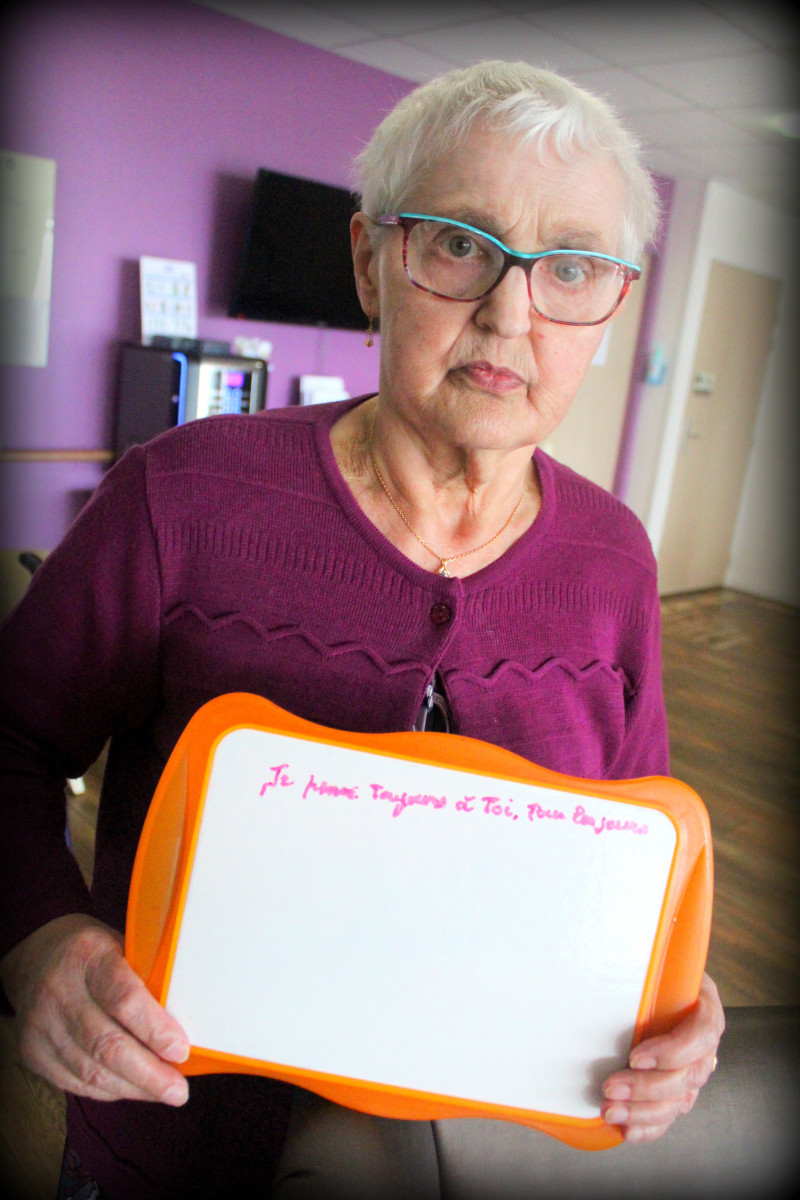 Des petits mots doux envoyés par les résidents...