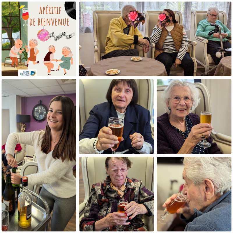 Un Apéritif Festif pour Accueillir Nos Nouveaux Résidents