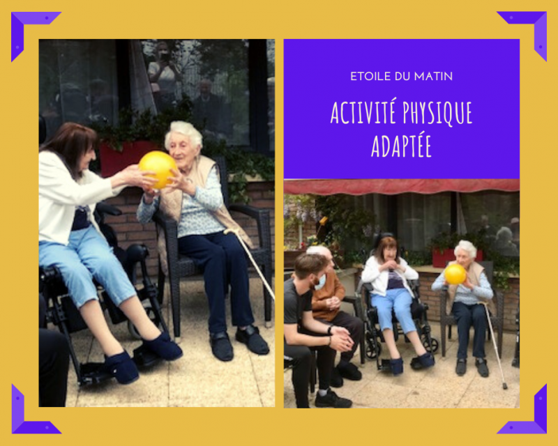 Atelier Activité Physique Adaptée avec Mr Piednoel vendredi 7 mai 2022