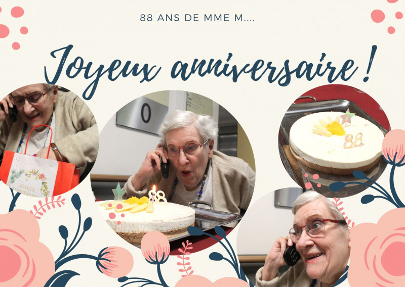 JOYEUX ANNIVERSAIRE à Mme M......