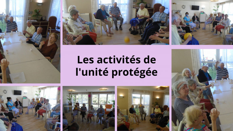 Les activités de l'unité protégée.