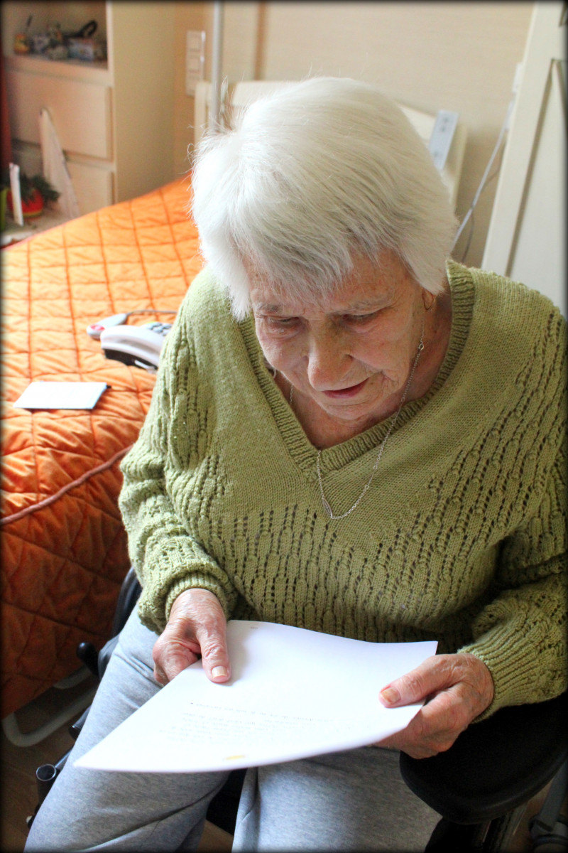 " 1 lettre  = 1 sourire " la belle initiative pour réconforter les résidents