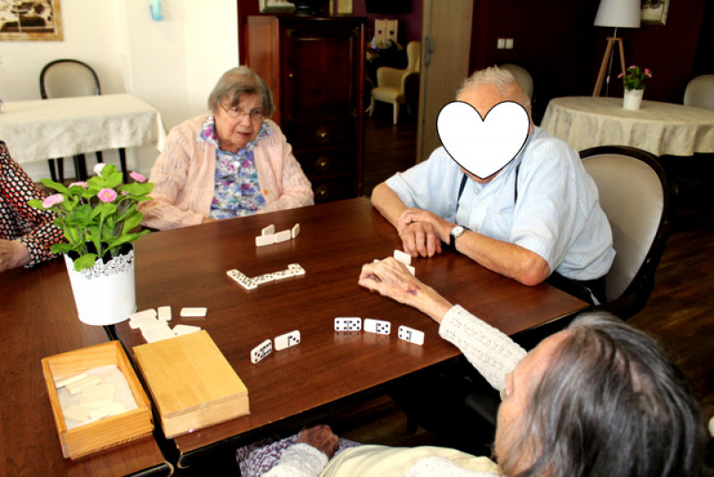 Jeu sur table : Domino