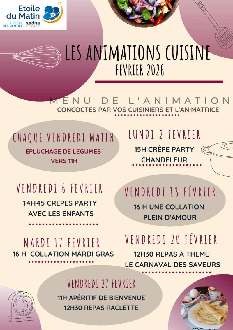 actualité EHPAD SEDNA