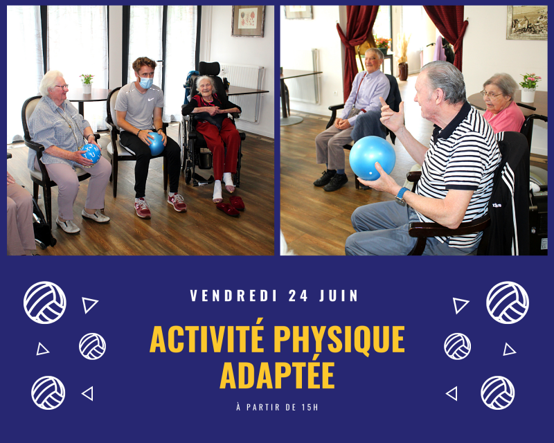 Vendredi 24 juin : Activité Physique Adaptée