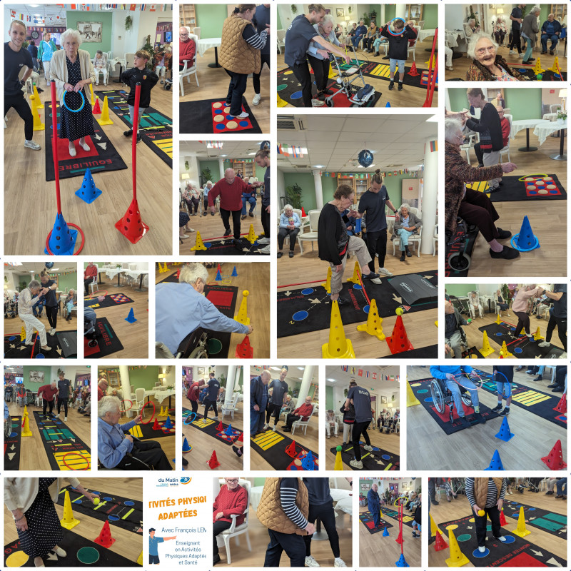 Activités Physiques Adaptées  avec Carine et François Lemen