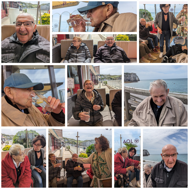 Un Après-Midi Enchanté à Étretat avec les Résidents