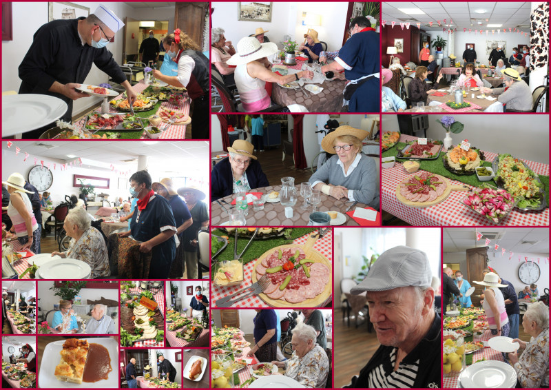 Repas à thème « BUFFET NORMAND »