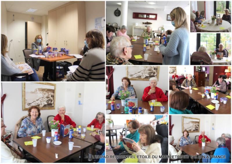 Dégustations et conférence HARMONIE MEDICAL  SERVICE et DELICAL dans le cadre de la semaine du goût