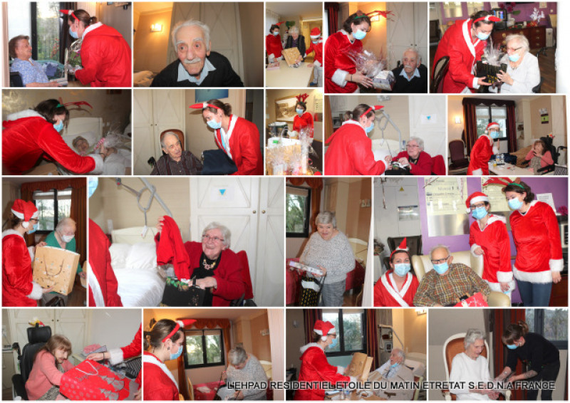 Distribution des cadeaux pour les sages !