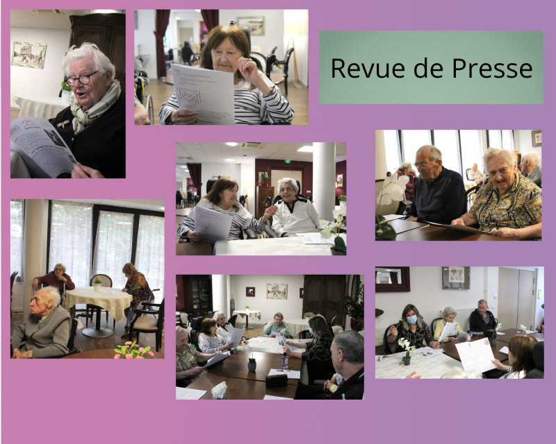 ANIMATION REVUE DE PRESSE