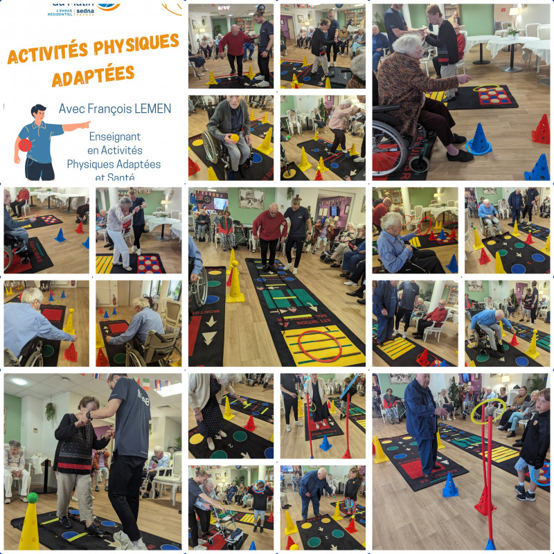 Activités Physiques Adaptées  avec Carine et François Lemen