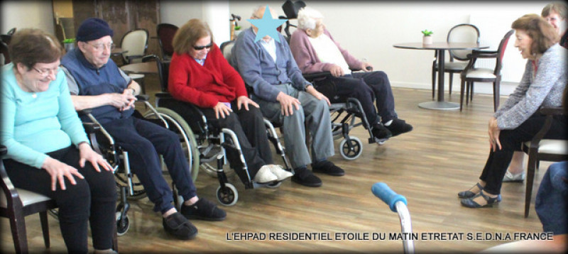 GYM SUR CHAISE AVEC L’ASSOCIATION SIEL BLEU