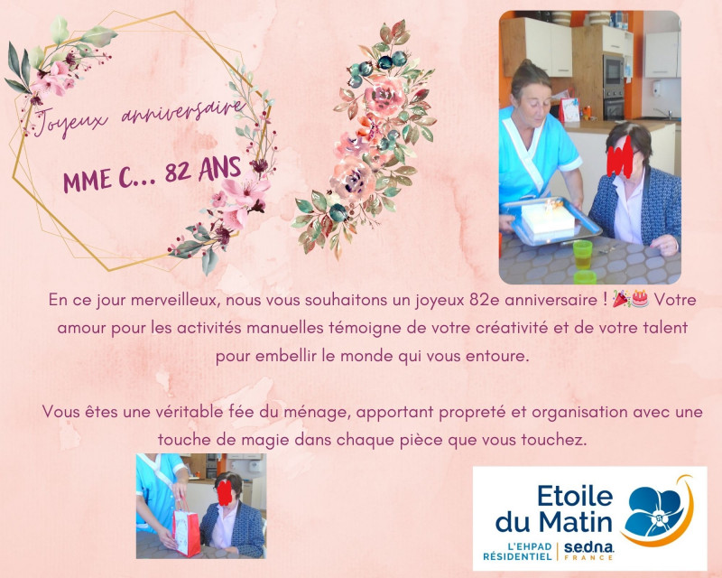 actualité EHPAD SEDNA
