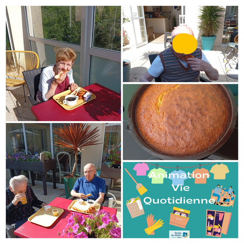 Deuxième quinzaine de juin au sein de l’Unité Protégée:   Les ateliers de la vie quotidienne