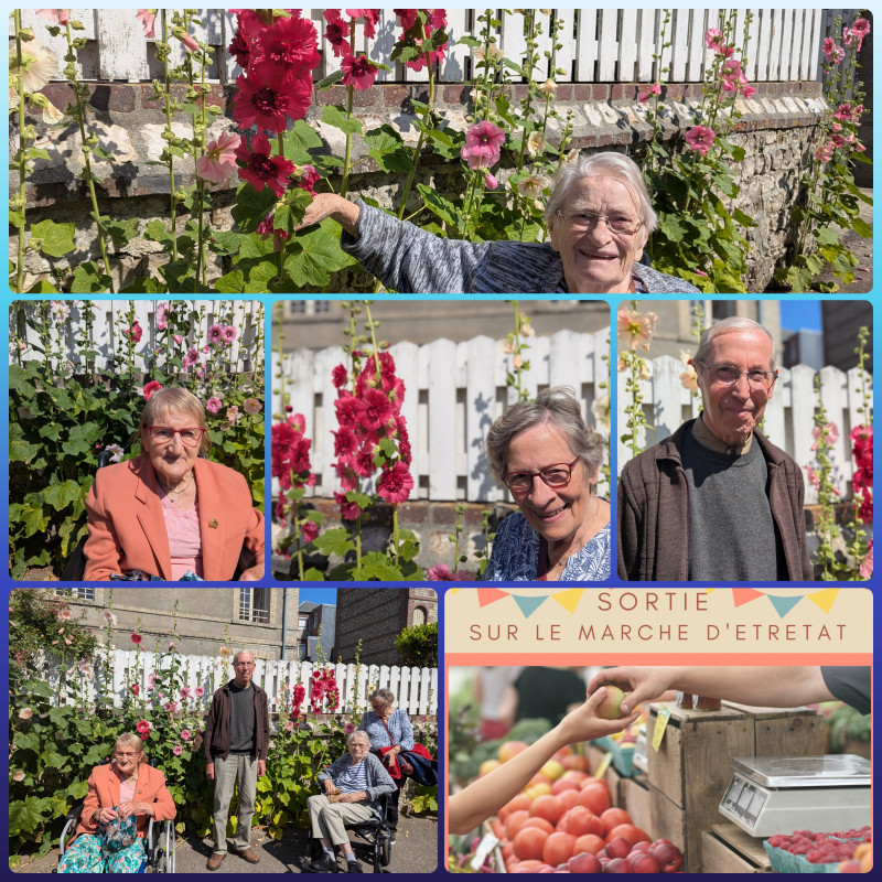 Une des dernières escapade avant la pause estivale : souvenirs ensoleillés au marché d’Étretat
