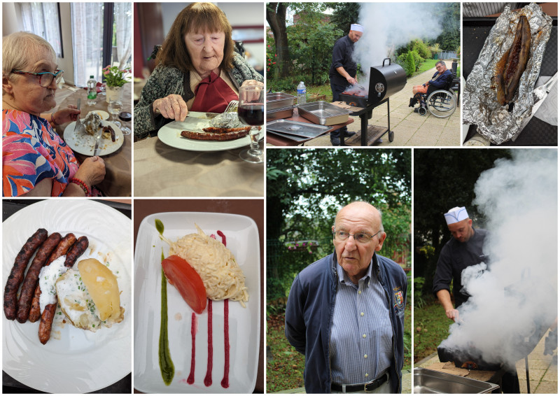 Adieu Été : La résidence Clôture la Saison en Beauté avec un Barbecue !