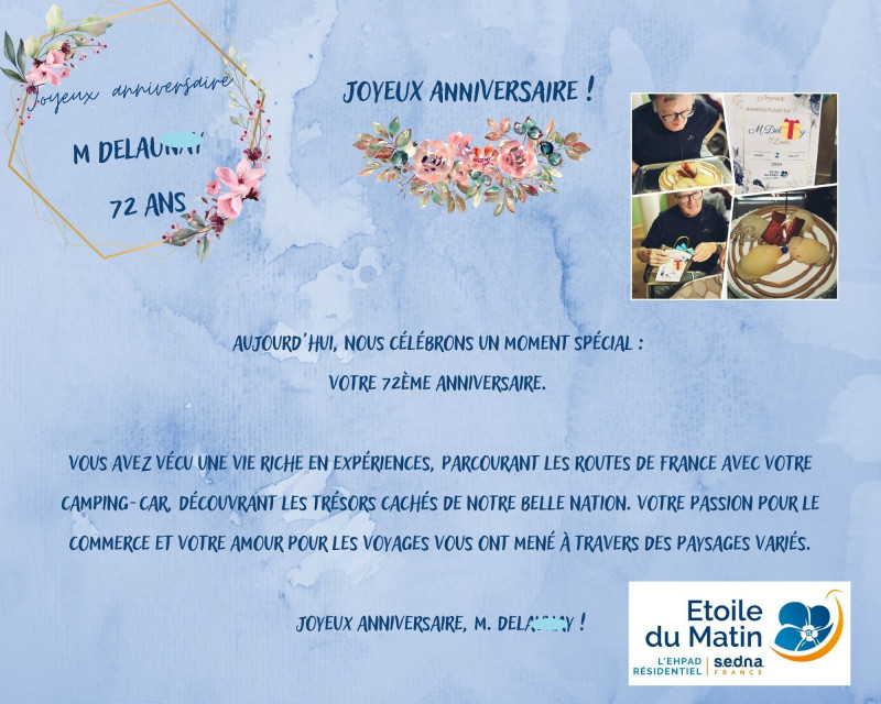 actualité EHPAD SEDNA
