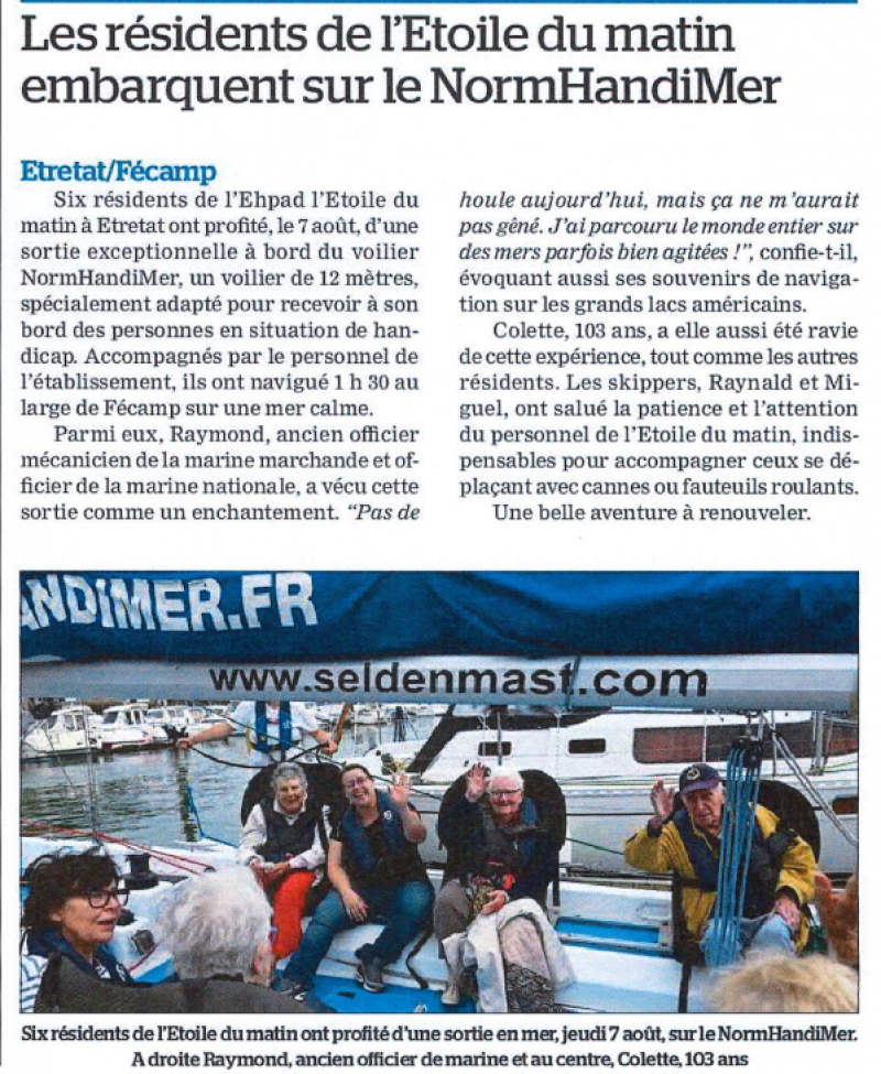 actualité EHPAD SEDNA