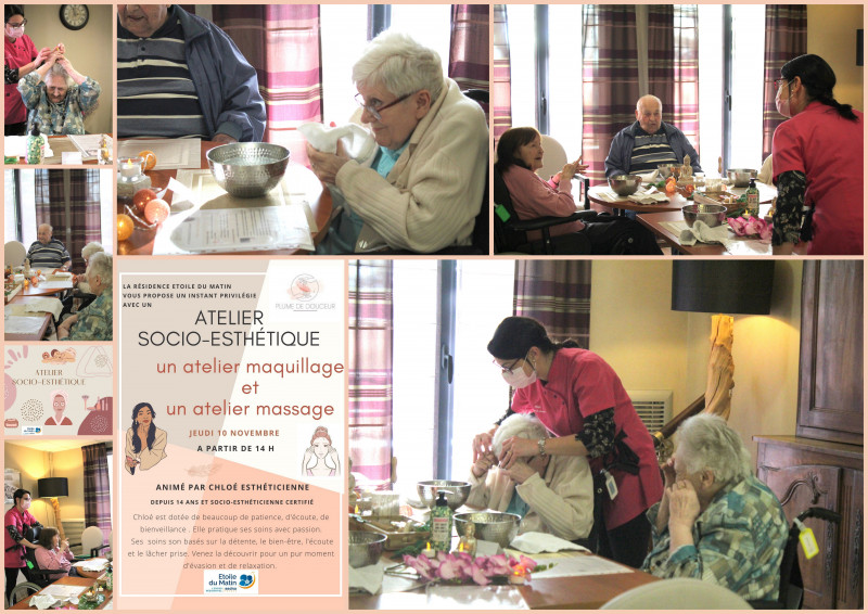 Atelier socio esthétique avec L’Auto-massage du visage